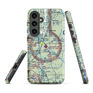 Arcadia Municipal Airport (X06) VFR Sectional Samsung Phone Case