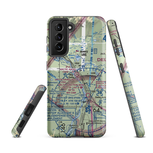 Arctic Angel Airport (9AK4) VFR Sectional Samsung Phone Case