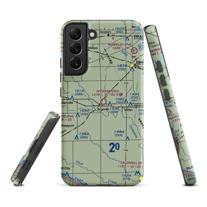 Argonia Municipal Airport (2K8) VFR Sectional Samsung Phone Case