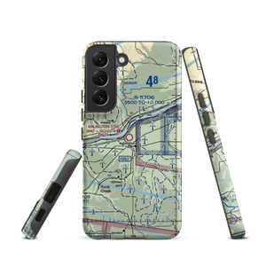 Arlington Municipal Airport (1S8) VFR Sectional Samsung Phone Case