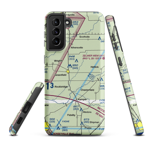 Arras RLA Restricted Landing Area (IS82) VFR Sectional Samsung Phone Case