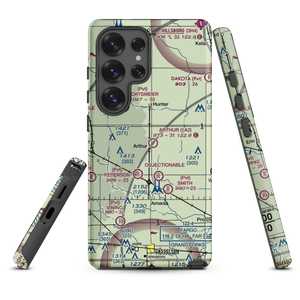 Arthur Airport (1A2) VFR Sectional Samsung Phone Case