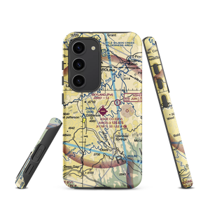 Ashe County Airport (GEV) VFR Sectional Samsung Phone Case