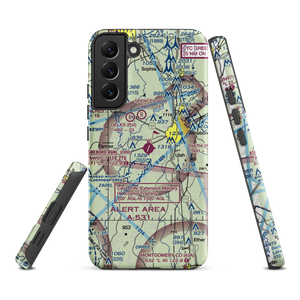 Asheboro Regional Airport (HBI) VFR Sectional Samsung Phone Case