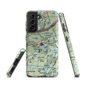 Ashland/Lineville Airport (26A) VFR Sectional Samsung Phone Case