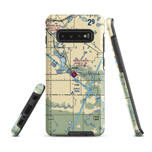 Ashley Municipal Airport (ASY) VFR Sectional Samsung Phone Case