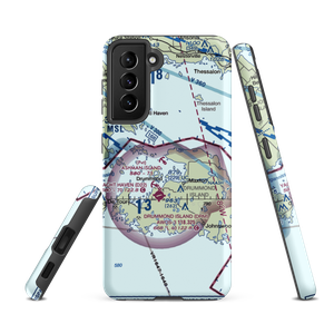 Ashman Island Seaplane Base (1MI0) VFR Sectional Samsung Phone Case