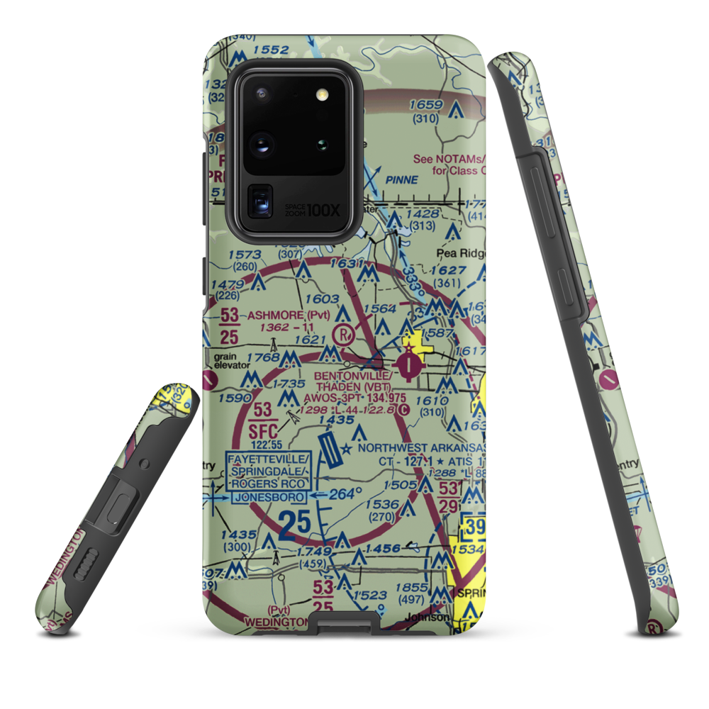 Ashmore Field (2AR5) VFR Sectional Samsung Phone Case Samsung Galaxy S20 Ultra model shown