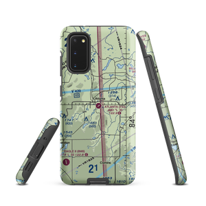 Atlanta Municipal Airport (Y93) VFR Sectional Samsung Phone Case