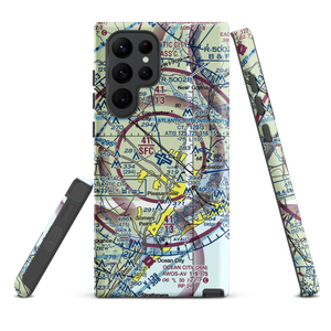 Atlantic City International Airport (ACY) VFR Sectional Samsung Phone Case