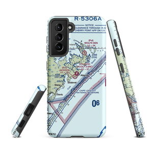 Atlantic Field Mcolf Airport (12NC) VFR Sectional Samsung Phone Case