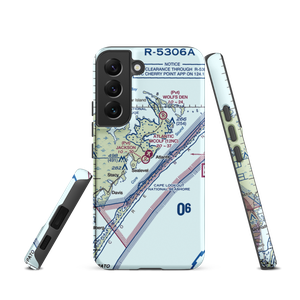 Atlantic Field Mcolf Airport (12NC) VFR Sectional Samsung Phone Case