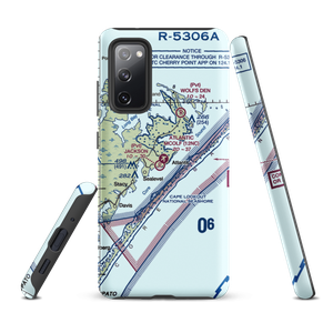 Atlantic Field Mcolf Airport (12NC) VFR Sectional Samsung Phone Case