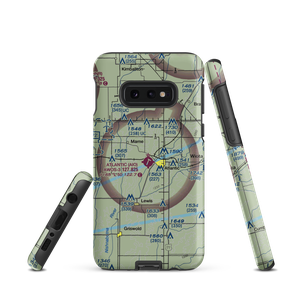 Atlantic Municipal Airport (AIO) VFR Sectional Samsung Phone Case