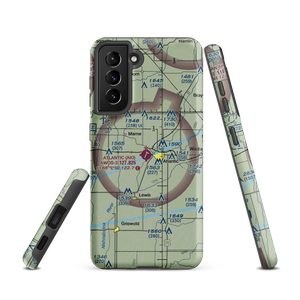 Atlantic Municipal Airport (AIO) VFR Sectional Samsung Phone Case