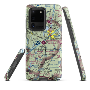 Auburn Lewiston Municipal Airport (LEW) VFR Sectional Samsung Phone Case