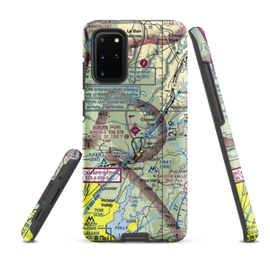 Auburn Municipal Airport (AUN) VFR Sectional Samsung Phone Case