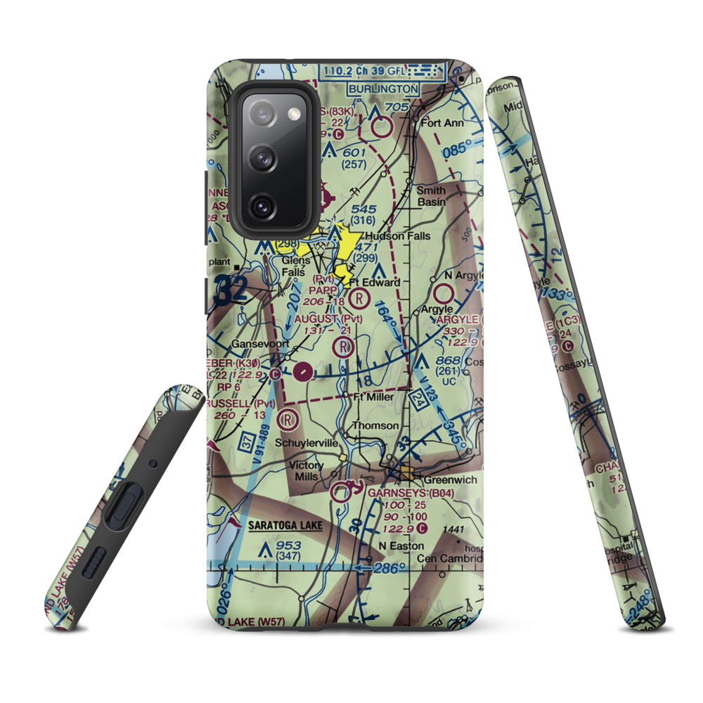 August Field (NK17) VFR Sectional Samsung Phone Case Samsung Galaxy S20 FE model shown
