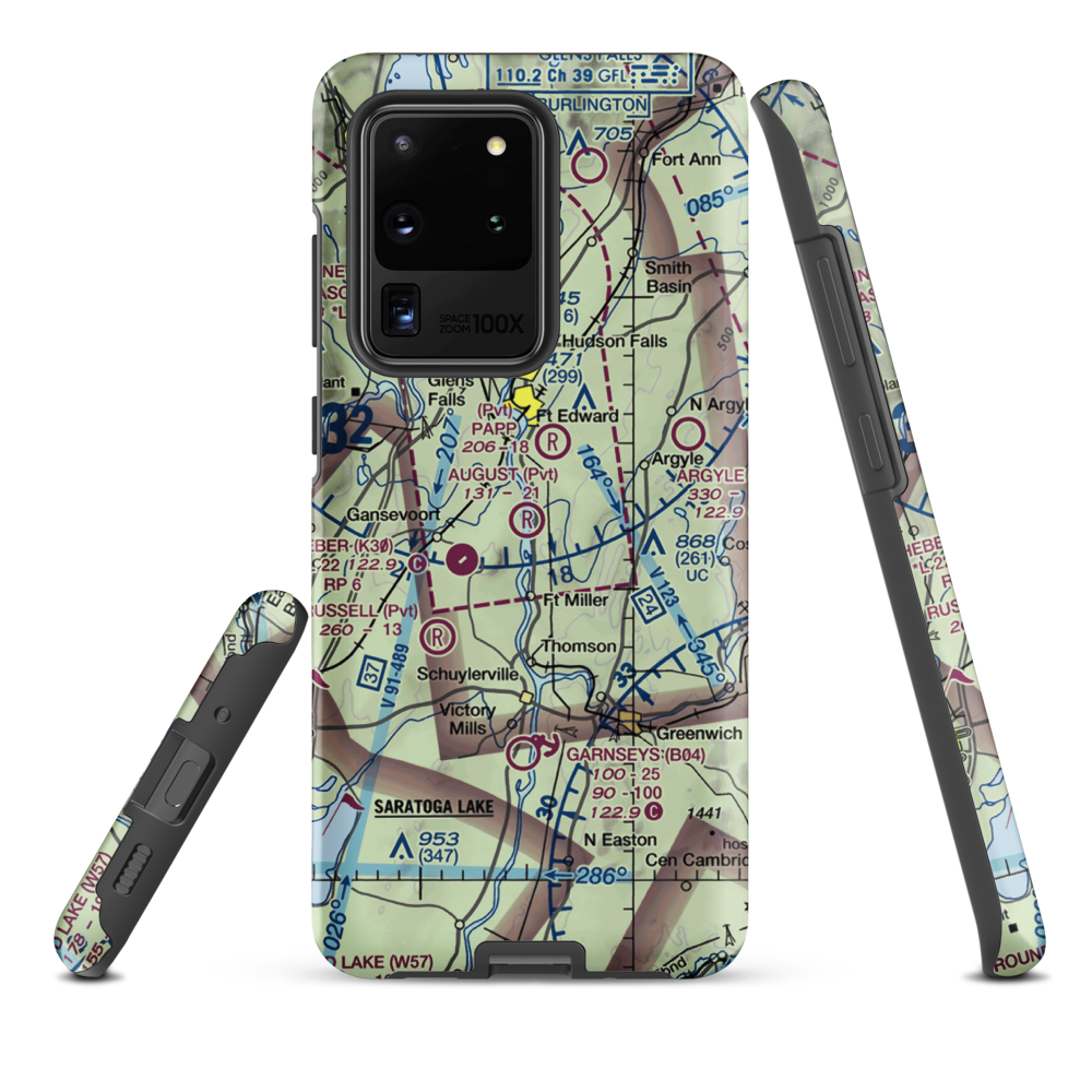 August Field (NK17) VFR Sectional Samsung Phone Case Samsung Galaxy S20 Ultra model shown