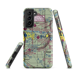 Augusta Municipal Airport (3AU) VFR Sectional Samsung Phone Case