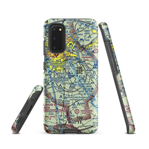 Augusta Regional At Bush Field (AGS) VFR Sectional Samsung Phone Case