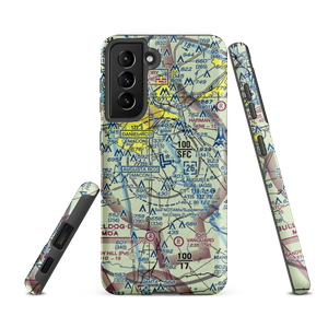 Augusta Regional At Bush Field (AGS) VFR Sectional Samsung Phone Case