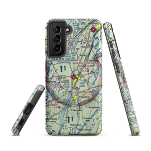 Augusta State Airport (AUG) VFR Sectional Samsung Phone Case