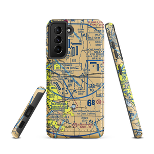 Aurora Airpark (01V) VFR Sectional Samsung Phone Case