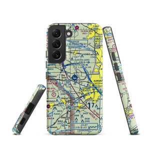 Aurora Municipal Airport (ARR) VFR Sectional Samsung Phone Case