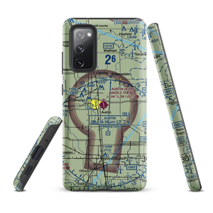 Austin Municipal Airport (AUM) VFR Sectional Samsung Phone Case