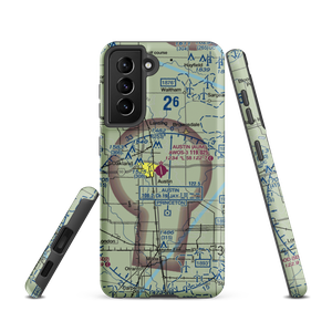 Austin Municipal Airport (AUM) VFR Sectional Samsung Phone Case