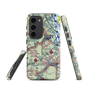 Aviacres Airport (3VA2) VFR Sectional Samsung Phone Case