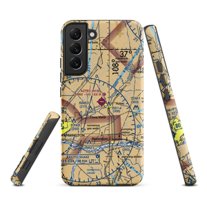 Aztec Municipal Airport (N19) VFR Sectional Samsung Phone Case