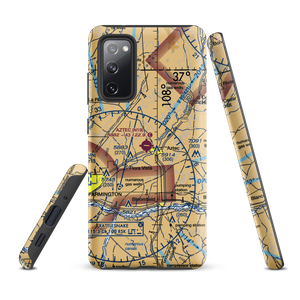 Aztec Municipal Airport (N19) VFR Sectional Samsung Phone Case