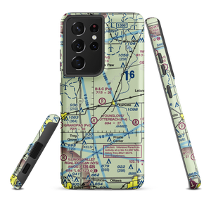 B & C Airport (IL99) VFR Sectional Samsung Phone Case