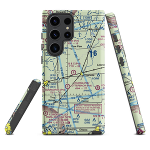 B & C Airport (IL99) VFR Sectional Samsung Phone Case