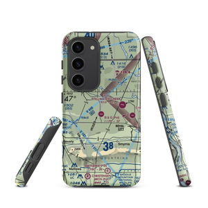 B & G Farms Airport (4WA0) VFR Sectional Samsung Phone Case