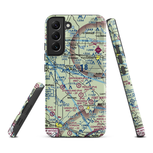 B & V Flying Ranch Airport (98IN) VFR Sectional Samsung Phone Case