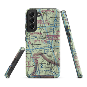 B Flat Farm Airport (3NK8) VFR Sectional Samsung Phone Case