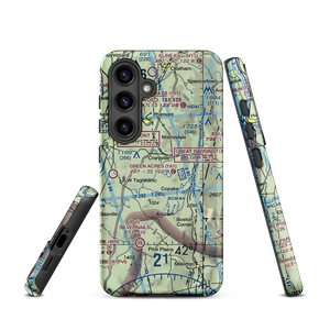 B Flat Farm Airport (3NK8) VFR Sectional Samsung Phone Case