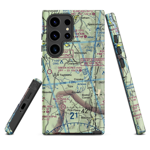 B Flat Farm Airport (3NK8) VFR Sectional Samsung Phone Case