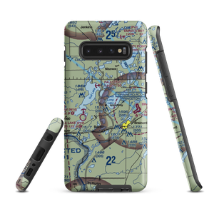 B I R Airport (MY55) VFR Sectional Samsung Phone Case