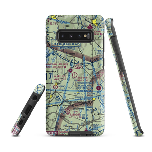 B&B Farm Airport (MA89) VFR Sectional Samsung Phone Case