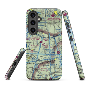 B&B Farm Airport (MA89) VFR Sectional Samsung Phone Case