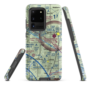 B-B Airfield (17MU) VFR Sectional Samsung Phone Case