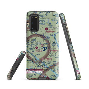 B. J. Mc Combs Sisterdale Airport (08TE) VFR Sectional Samsung Phone Case