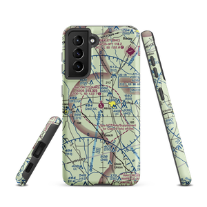 Bacon County Airport (AMG) VFR Sectional Samsung Phone Case