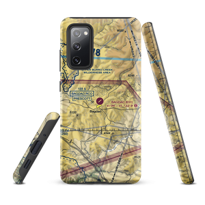 Bagdad Airport (E51) VFR Sectional Samsung Phone Case