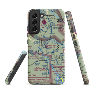 Bains Private Airport (20TS) VFR Sectional Samsung Phone Case