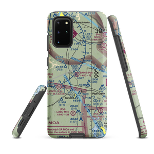 Bains Private Airport (20TS) VFR Sectional Samsung Phone Case